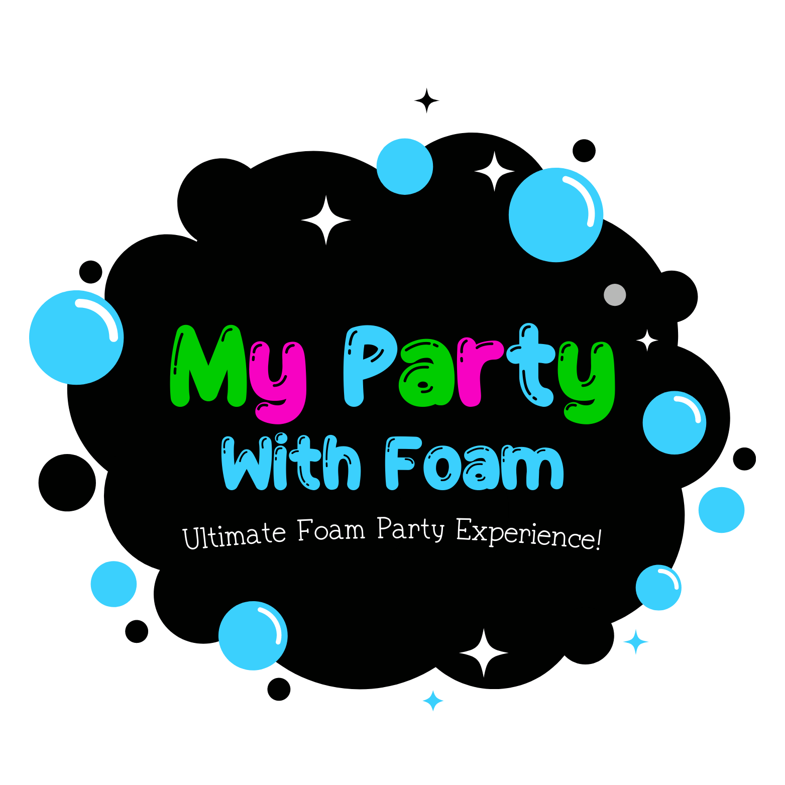 My Party With Foam logo